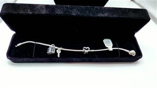 Pandora Silver Charm Bracelet 925 Silver 26.73g